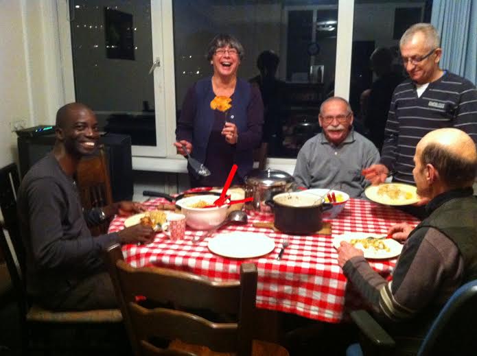 Barka NL- Study visit of Emile Loua- a priest from Guinea in Africa