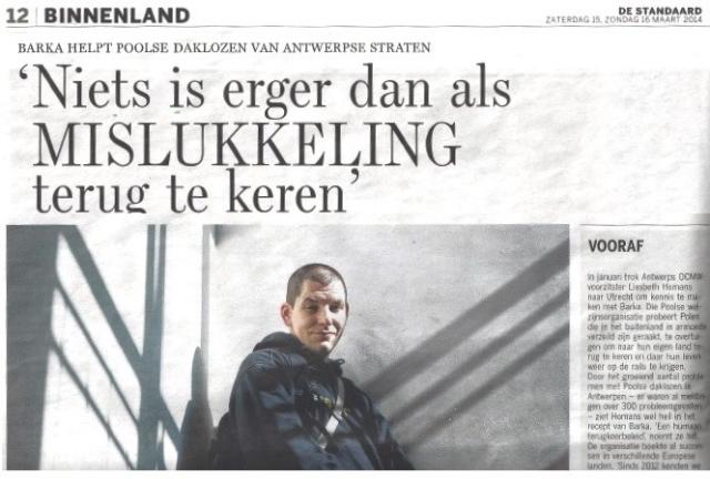 De Standaard 15.03.2014