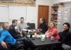 Meeting with social organisations in Cork